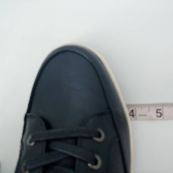 Vostey Milan Mens Sneakers‎ Black B81Q16A Low Top Lace Up 7M New - Picture 7 of 11